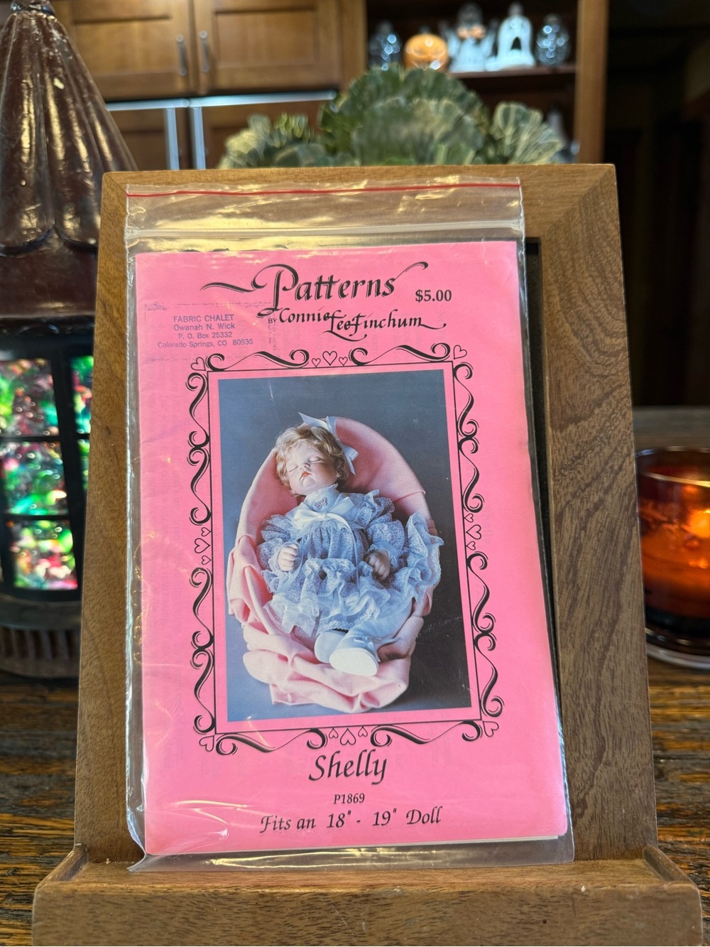 Shelly Sewing Clothing 18- 20” Doll Dress Pattern Connie Finchum Vintage 1992